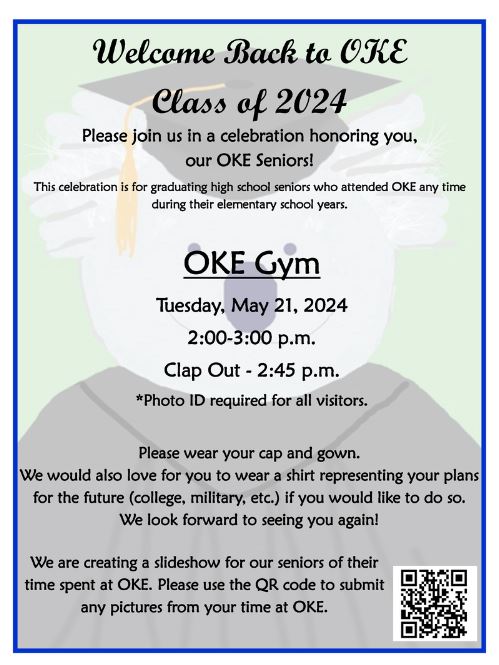  Join OKE on 5/21/24